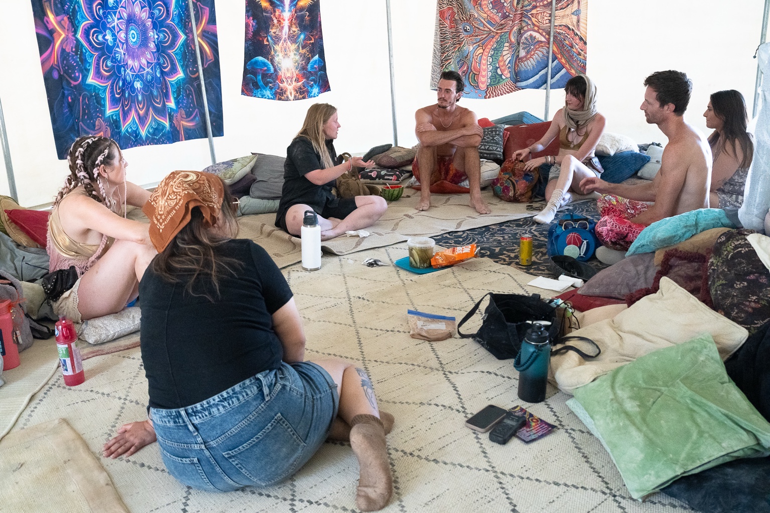 Palenque Norte community gathering